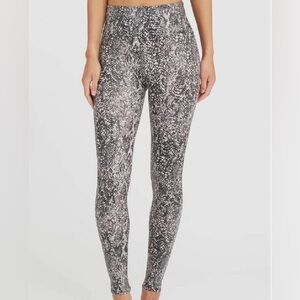 Spanx Faux Leather Snake Shine Leggings